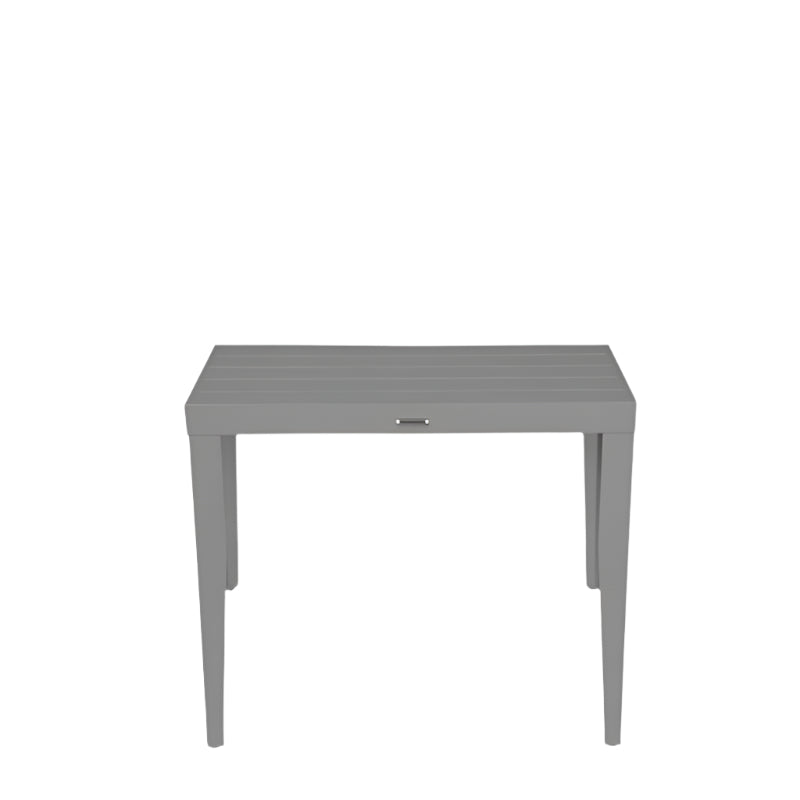DecoScape South Beach Aluminum Outdoor Rectangular End Table