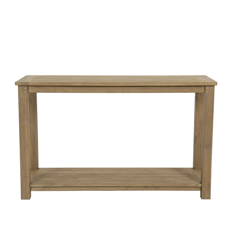 Sunset West Coastal Teak Outdoor Sofa Table