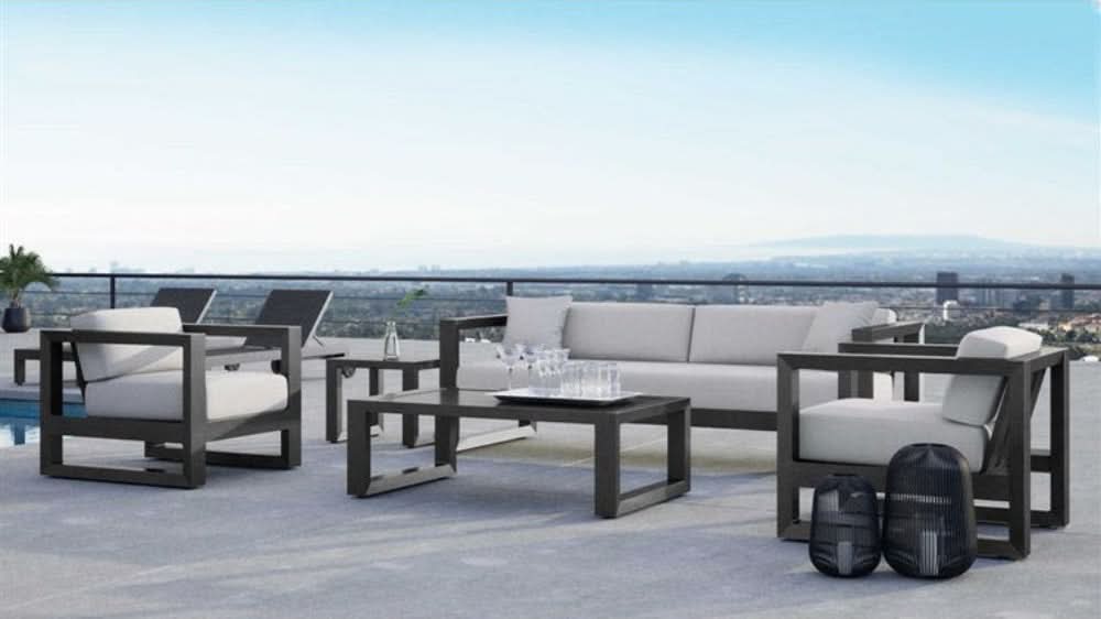 Sunset West Redondo Aluminum Outdoor Coffee Table