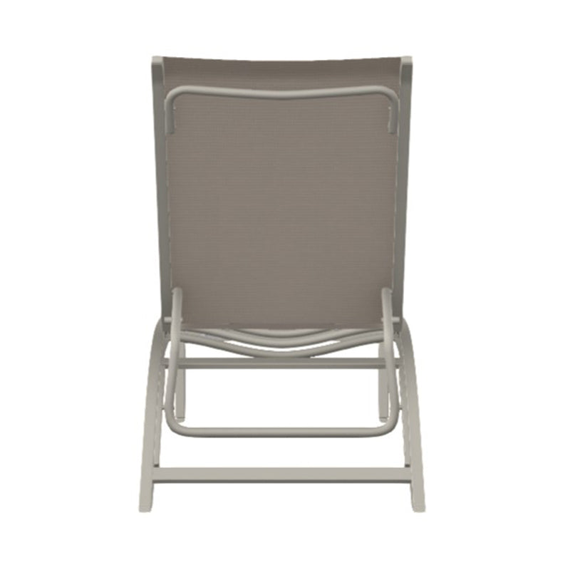 Telescope Casual Kendall Sling Stacking Armless Lay Flat Chaise