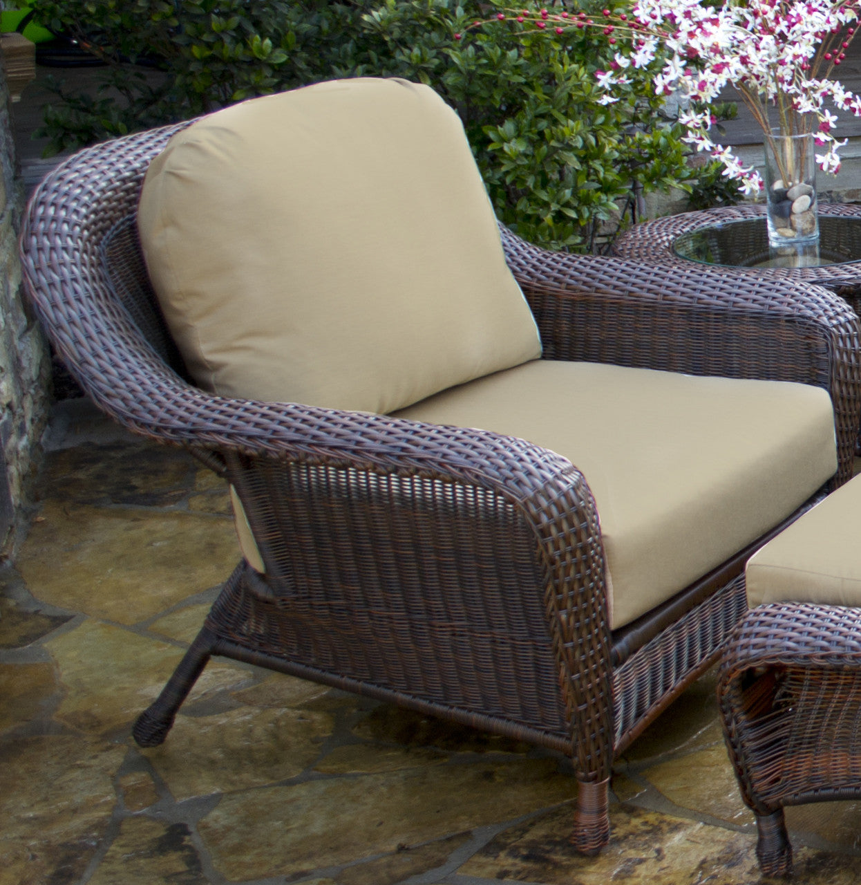 Tortuga Outdoor Sea Pines Resin Wicker Club Chair