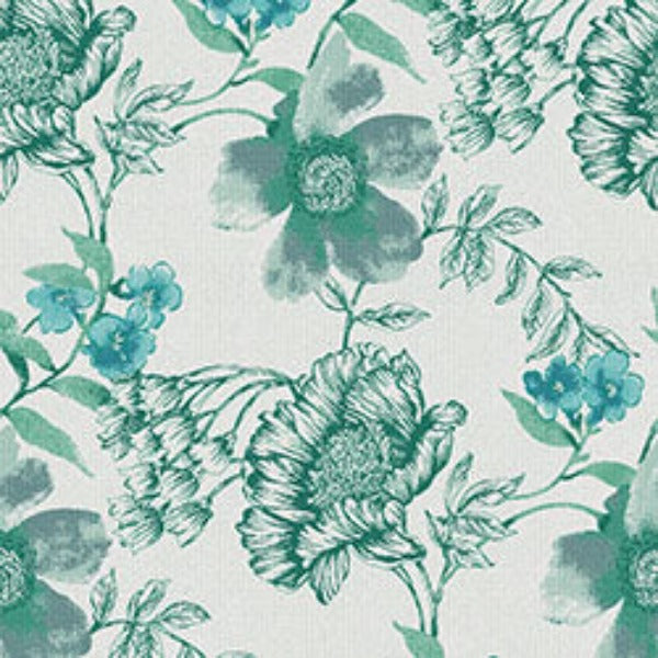 Lloyd Flanders : Sunbrella Serena Floral Mist