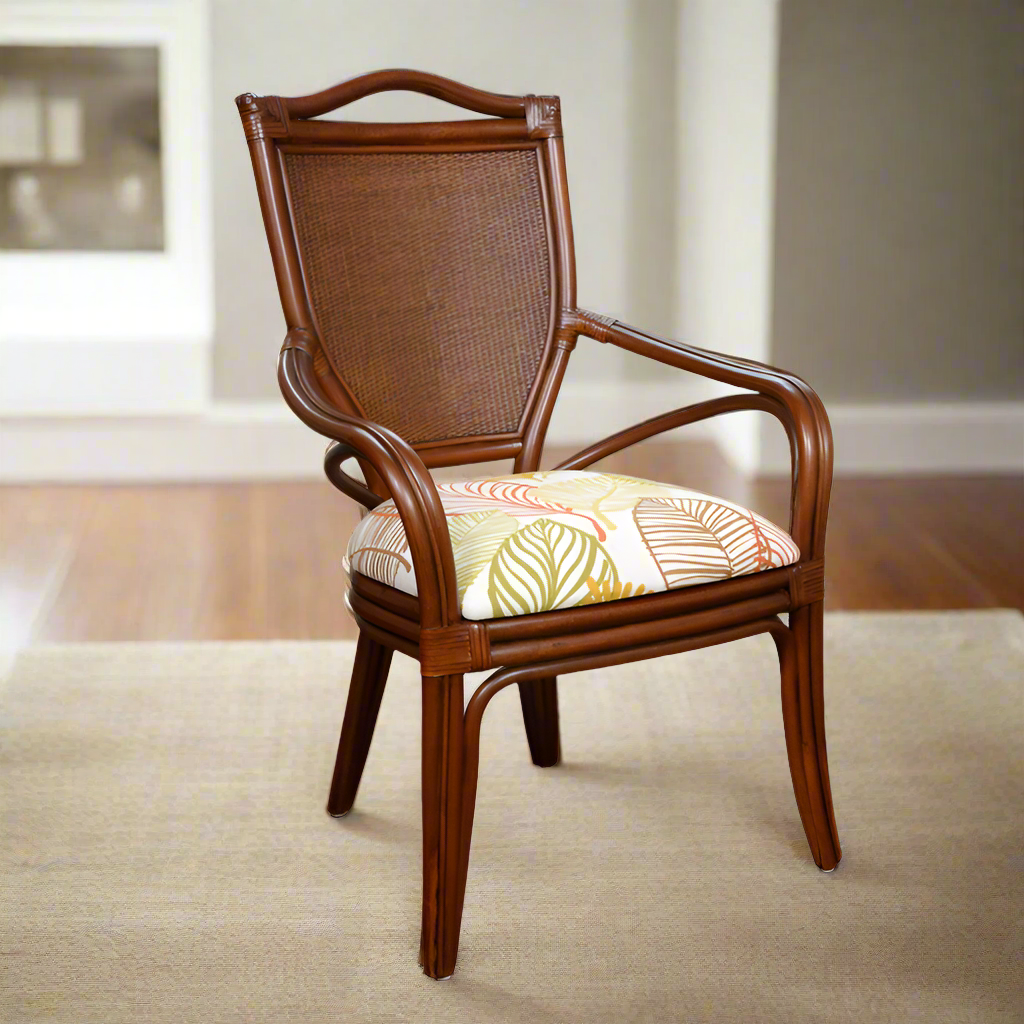 Alexander & Sheridan Serengeti Rattan Indoor Dining Arm Chair