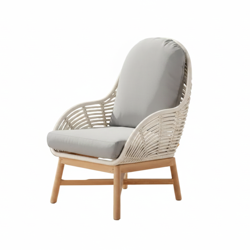 Skyline Design Alaska Teak Outdoor Occasional Chair