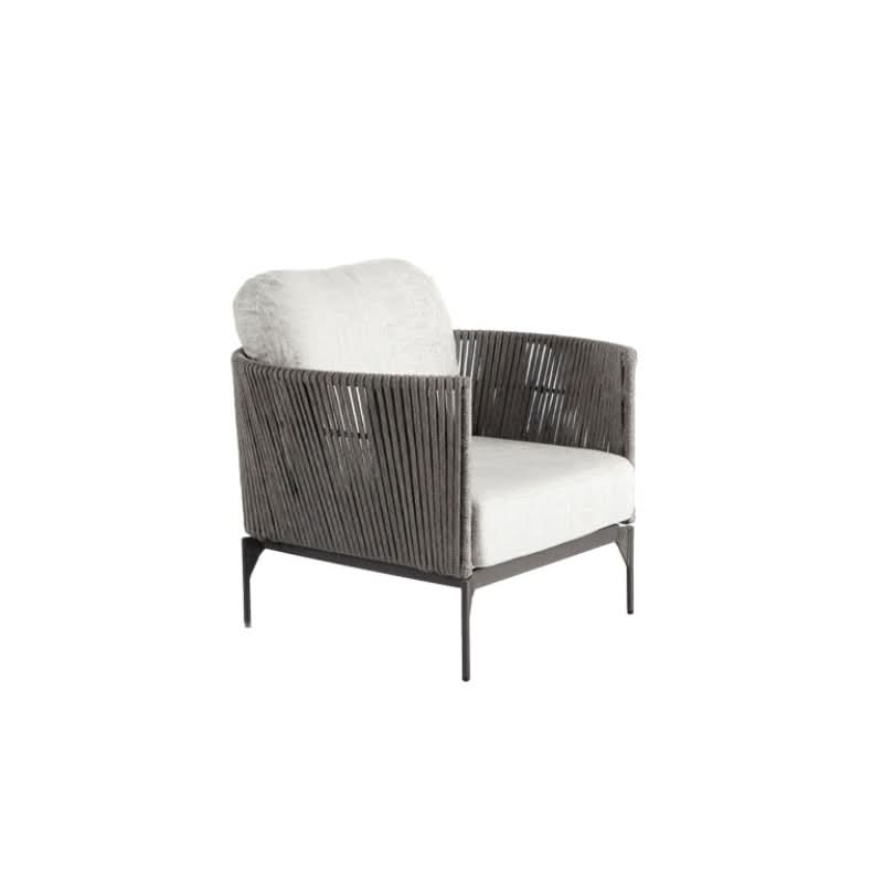 Skyline Design Boston Aluminum Rope Outdoor 5-Person Seating Set