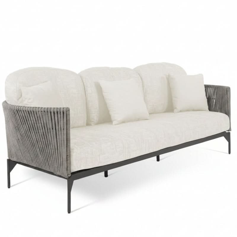 Skyline Design Boston Aluminum Rope Outdoor Sofa