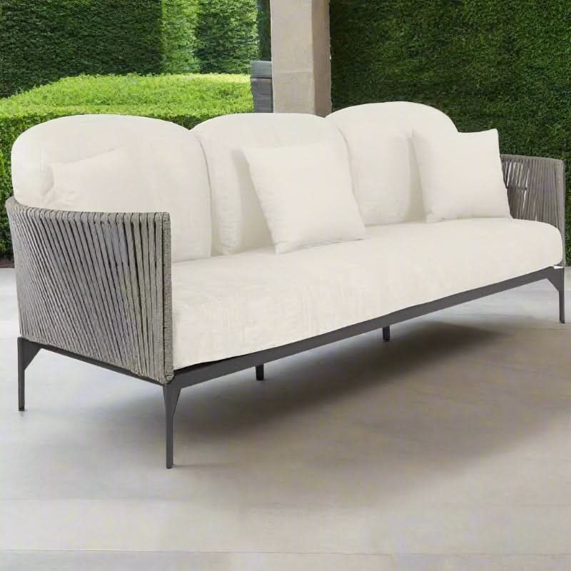 Skyline Design Boston Aluminum Rope Outdoor Sofa