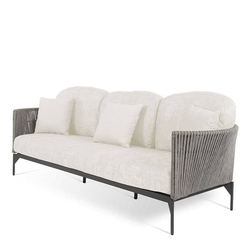Skyline Design Boston Aluminum Rope Outdoor Sofa