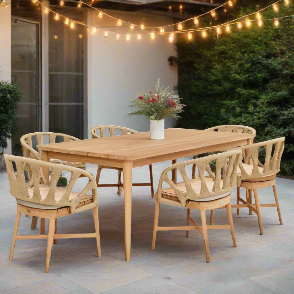 Skyline Design Krabi 7-Piece Rectangular Dining Set