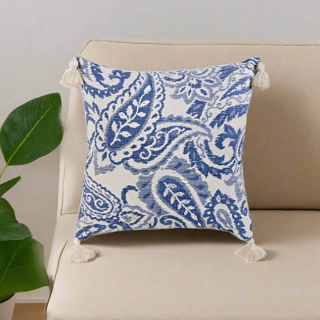 South Sea Rattan 18 x 18 Pillow Talk BLU-18T-6