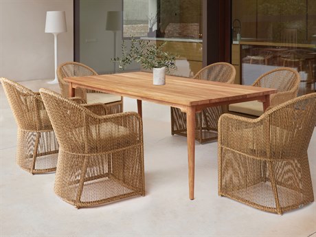 Skyline Design Calixto 7-Piece Rectangular Dining Set