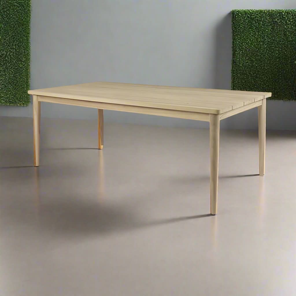 Skyline Design Calixto Teak Outdoor Rectangular Dining Table