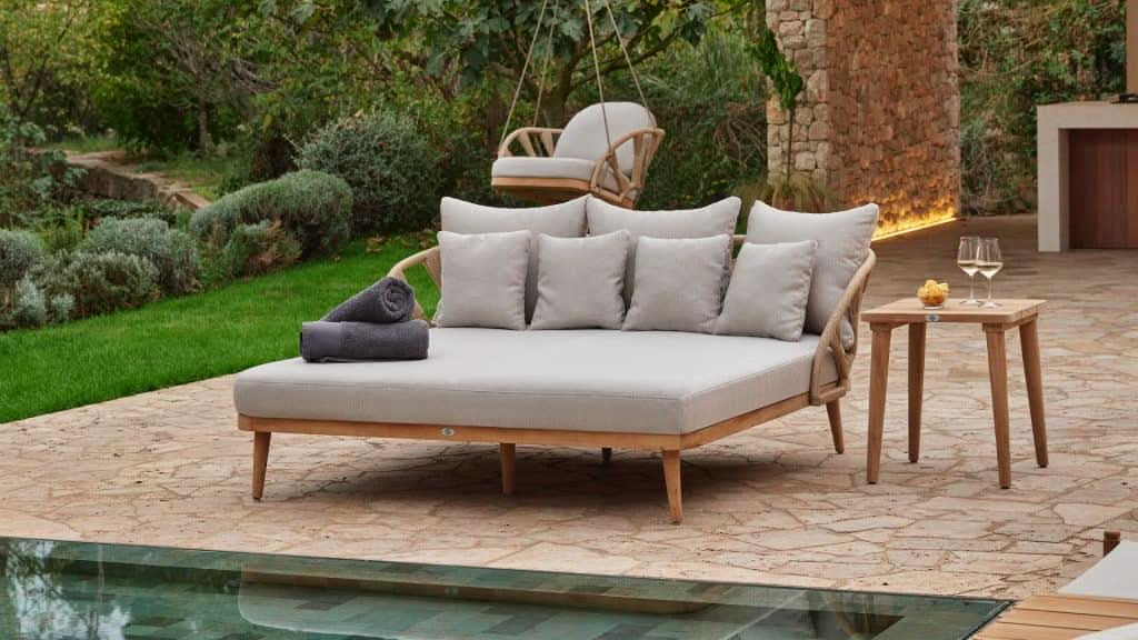Skyline Design Krabi Teak Outdoor Daybed
