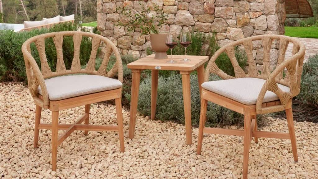 Skyline Design Krabi Teak Outdoor Side Table