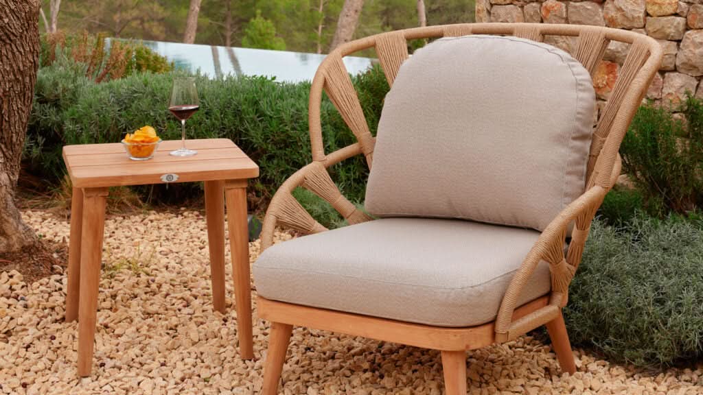 Skyline Design Krabi Teak Outdoor Side Table