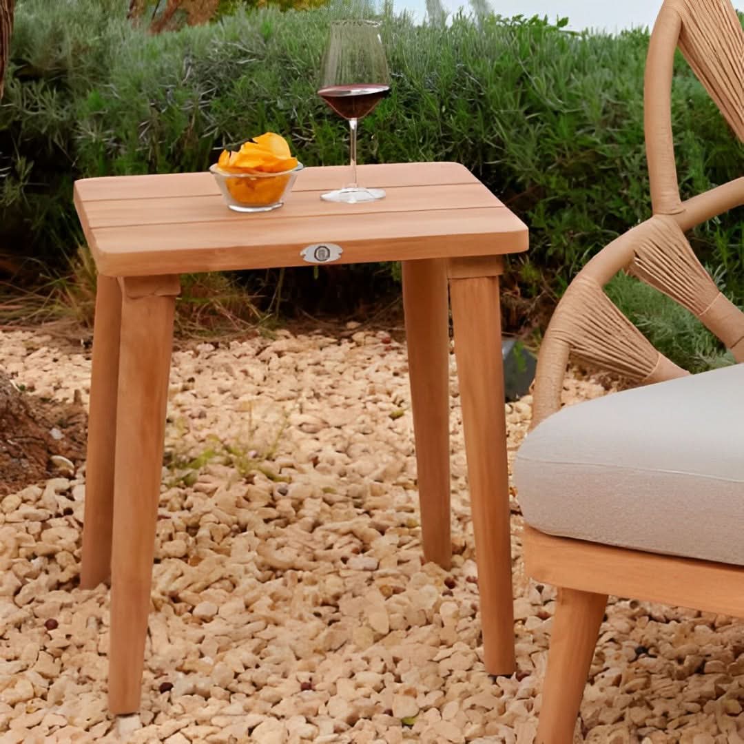 Skyline Design Krabi Teak Outdoor Side Table