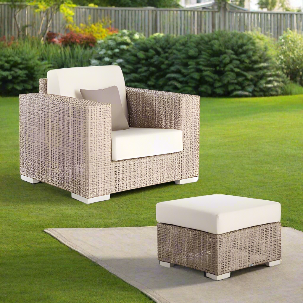 Skyline Design Paloma Arm Chair + Ottoman