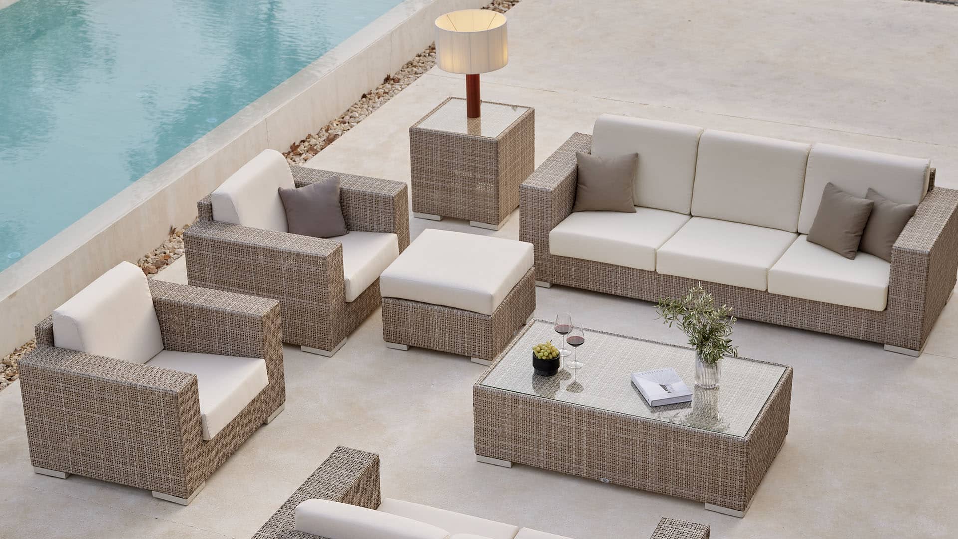 Skyline Design Paloma Arm Chair + Ottoman