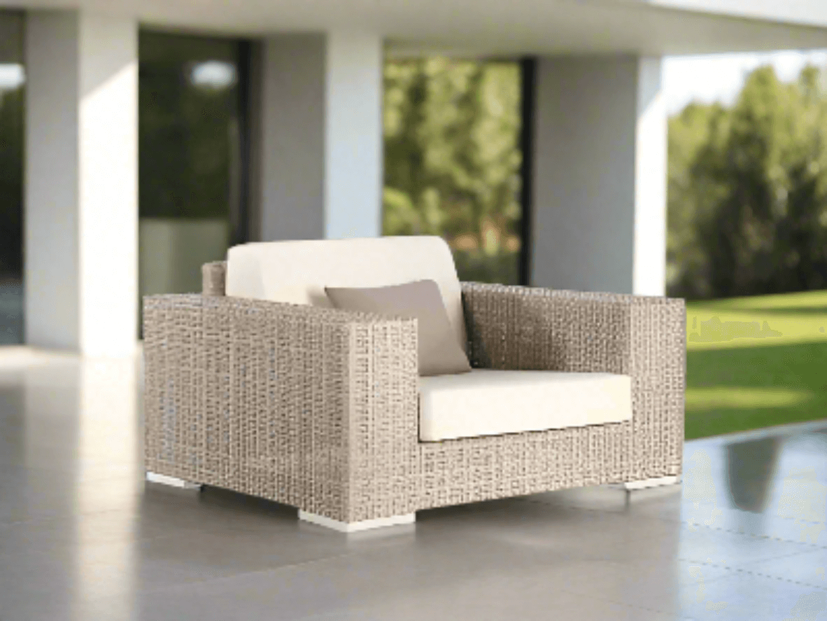 Skyline Design Paloma Arm Chair + Ottoman
