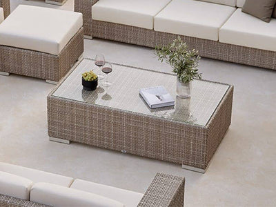 Skyline Design Paloma Coffee Table with Glass