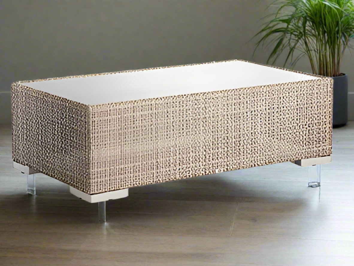 Skyline Design Paloma Coffee Table with Glass