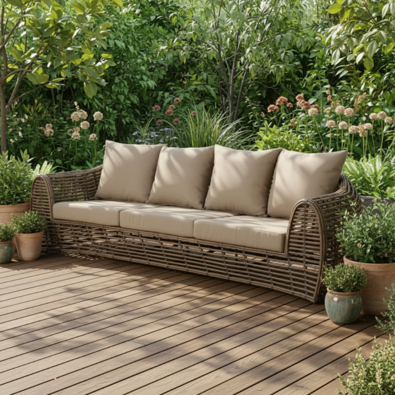 Skyline Design Ruby Wicker Outdoor Sofa