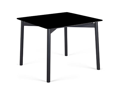 Skyline Design Rodona Square Dining Table with Glass