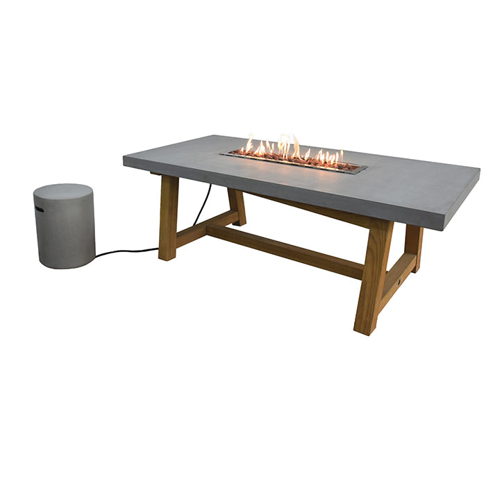 Elementi Sonoma Dining Fire Pit Table
