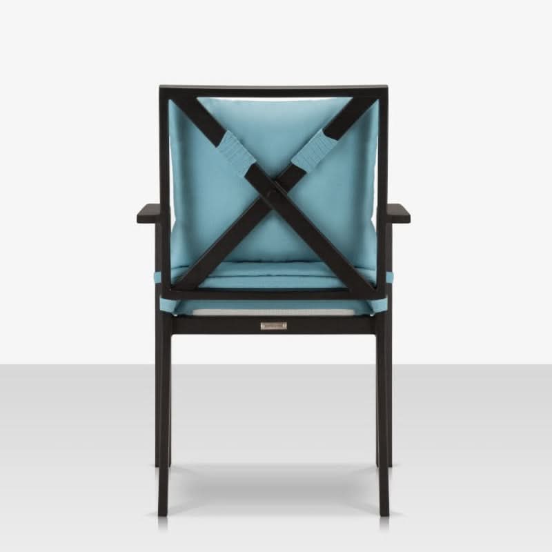 DecoScape Dynasty Aluminum Outdoor Dining Armchair