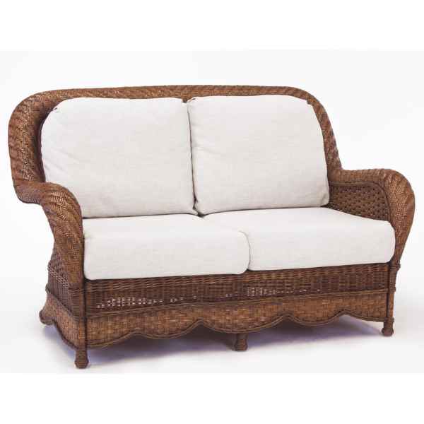 South Sea Rattan Autumn Morning Indoor Wicker Loveseat
