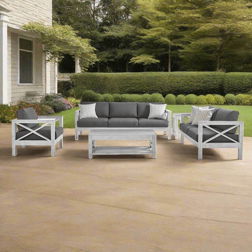 South Sea Rattan Farlowe 4-Piece Living Set