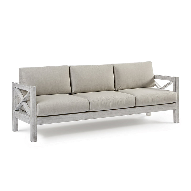 South Sea Rattan Farlowe Aluminum Outdoor Sofa