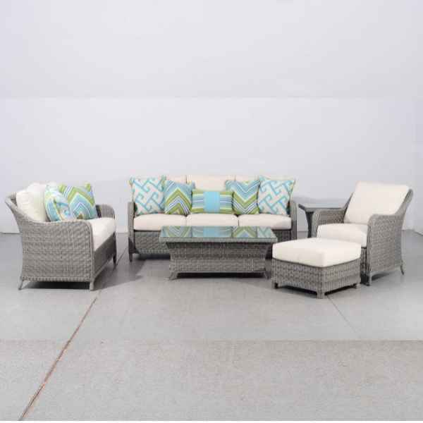 South Sea Rattan Mayfair Wicker Lounge Chair