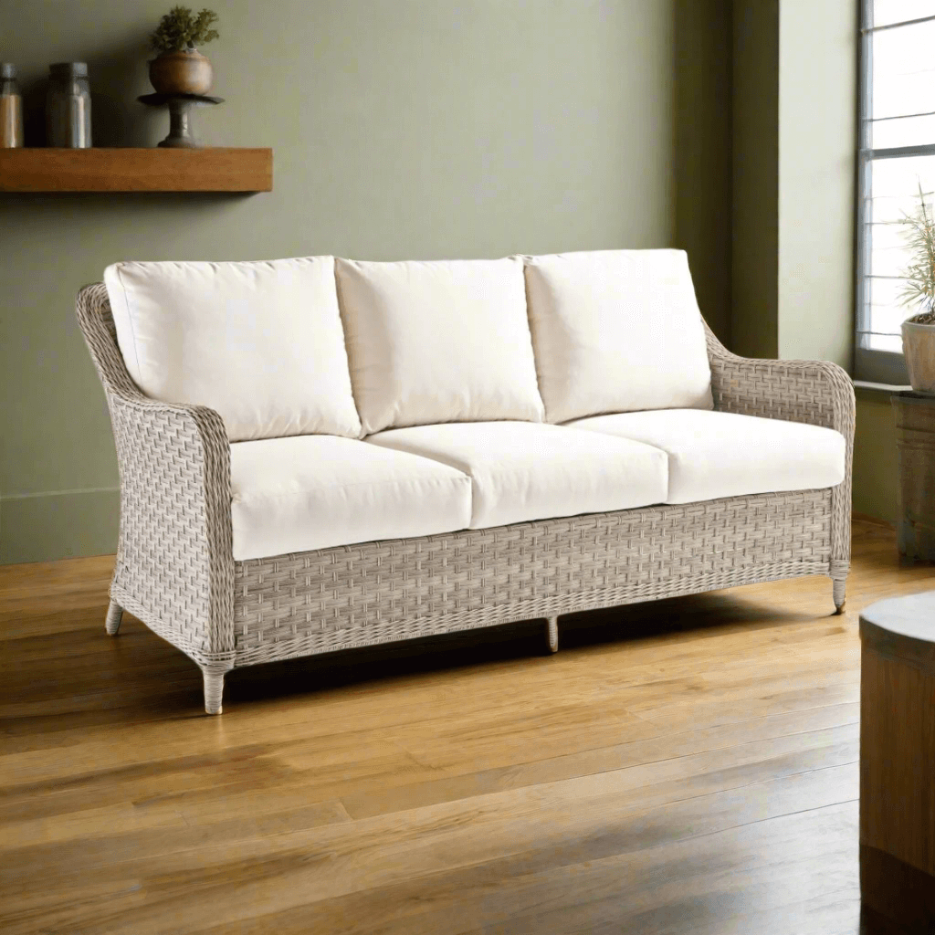 South Sea Rattan Mayfair Wicker Outdoor Sofa