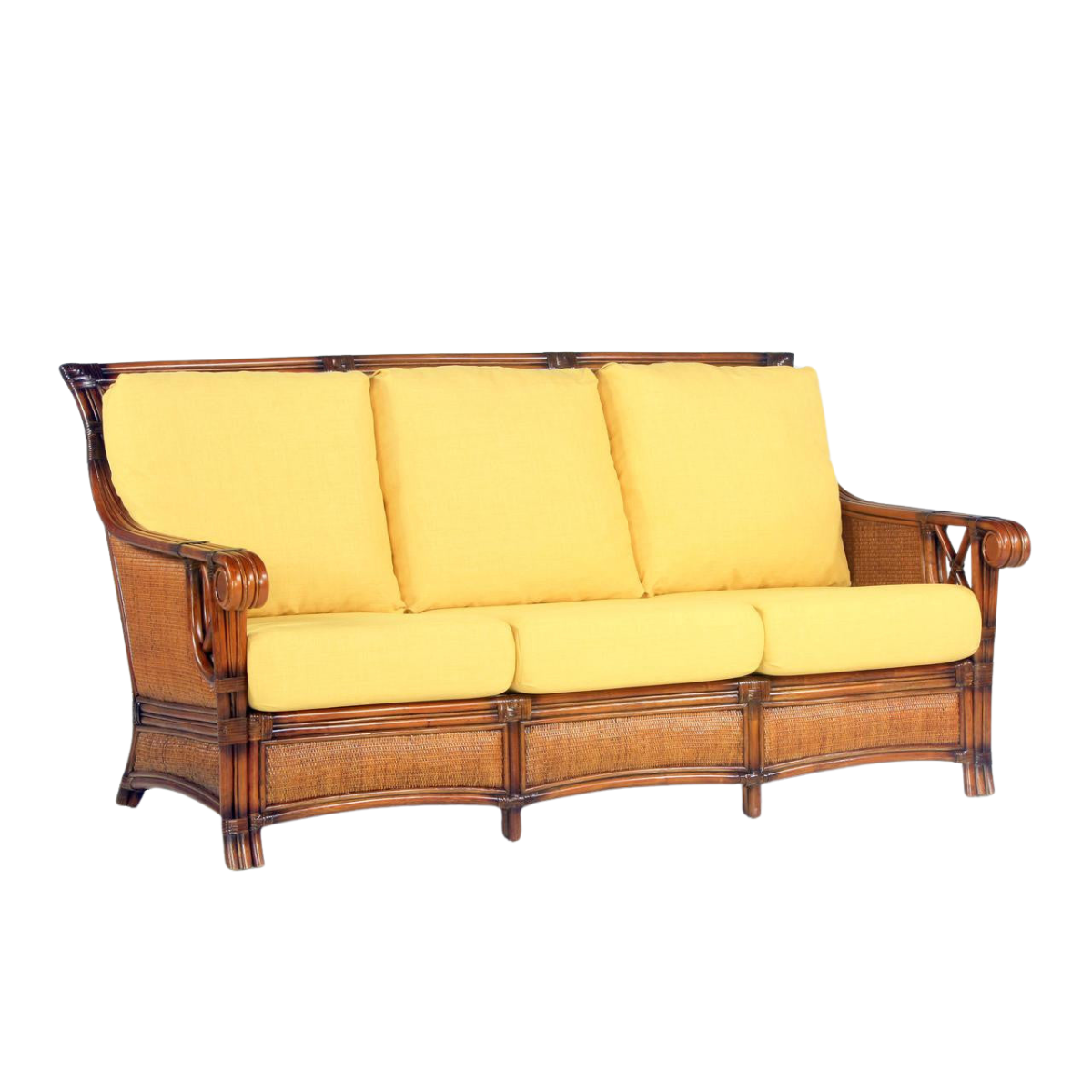 South Sea Rattan Pacifica Rattan Indoor Sofa Set