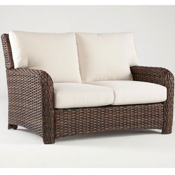 South Sea Rattan Panama Resin Wicker Patio Set - Facing Right