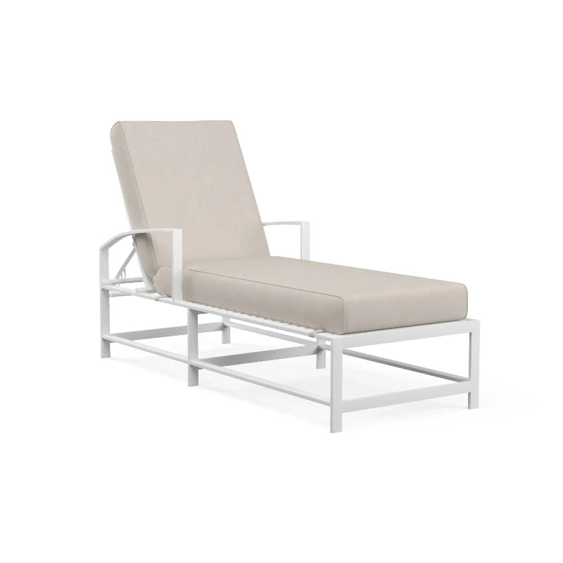Sunset West Bristol Aluminum Outdoor Adjustable Chaise