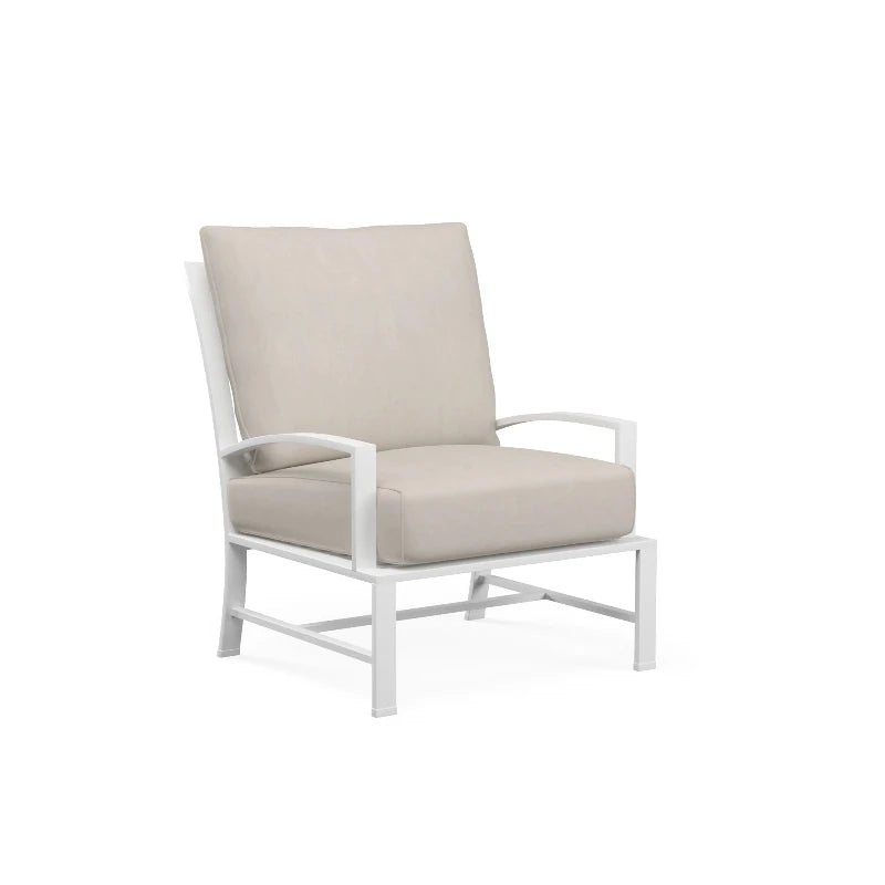 Sunset West Bristol Aluminum Outdoor Club Chair