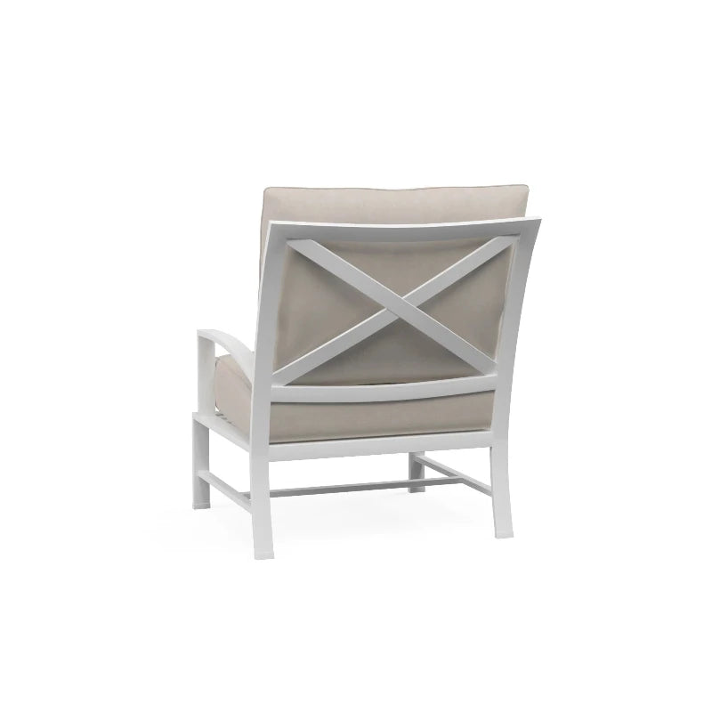 Sunset West Bristol Aluminum Outdoor Club Chair