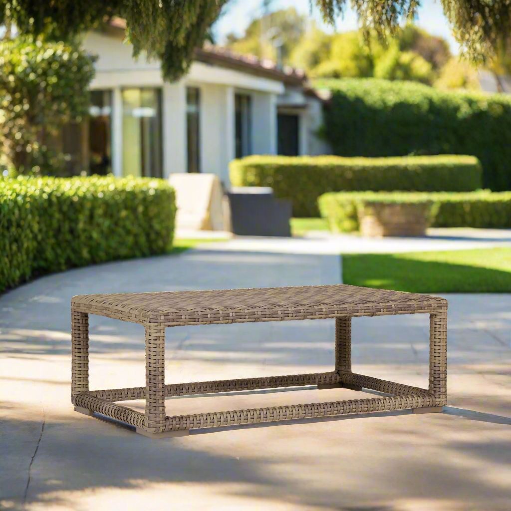 Sunset West Havana Wicker Outdoor Coffee Table