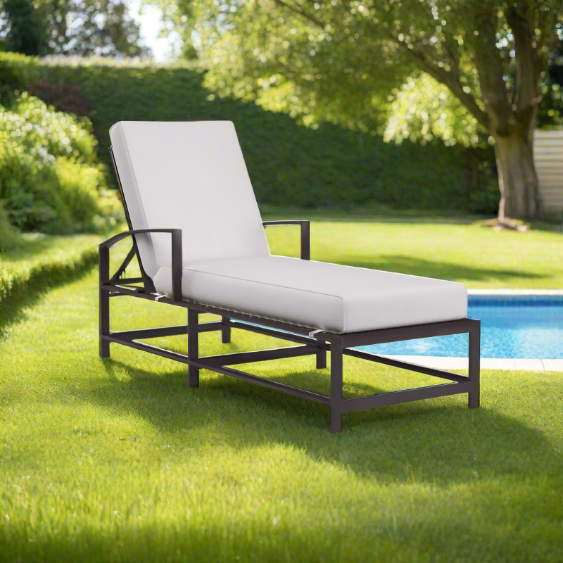 Sunset West La Jolla Aluminum Outdoor Chaise Lounge