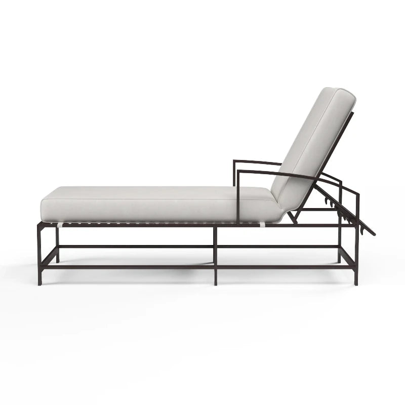 Sunset West La Jolla Aluminum Outdoor Chaise Lounge