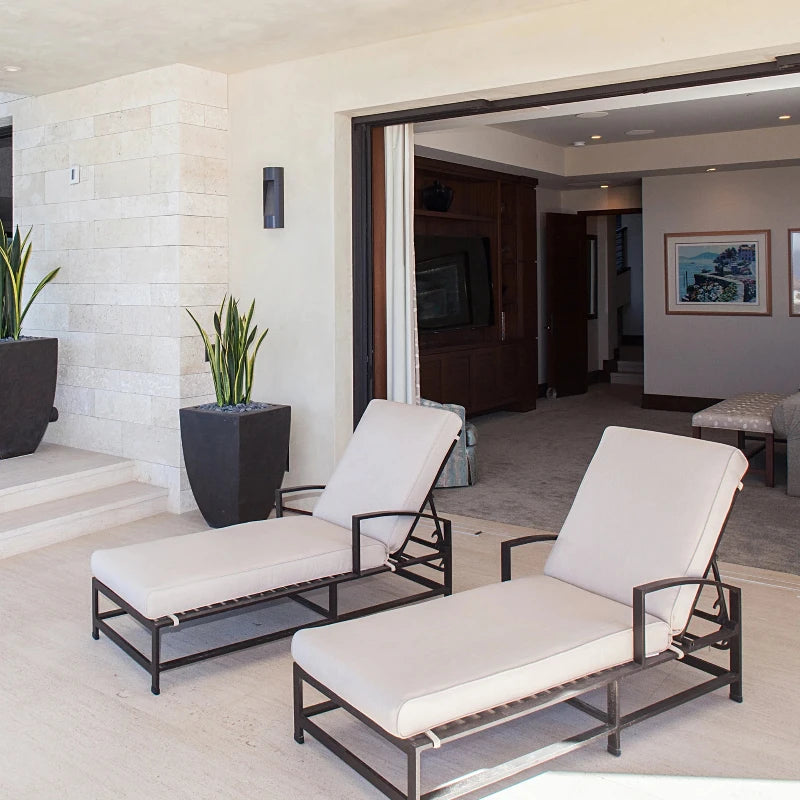 Sunset West La Jolla Aluminum Outdoor Chaise Lounge