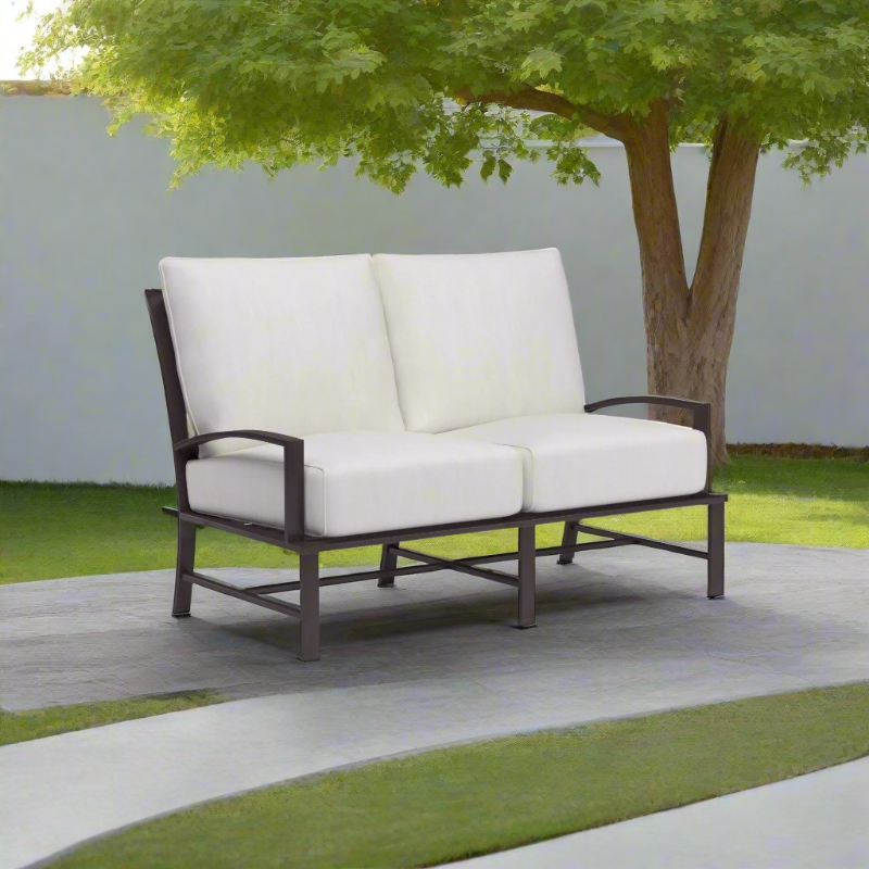 Sunset West La Jolla Aluminum Outdoor Loveseat