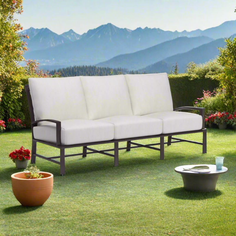 Sunset West La Jolla Aluminum Outdoor Sofa