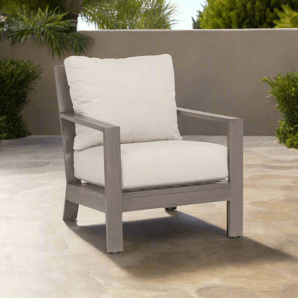 Sunset West Laguna Aluminum Outdoor Club Chair