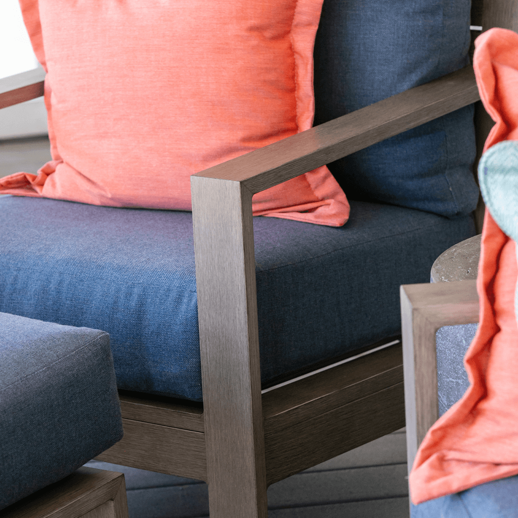Sunset West Laguna Aluminum Outdoor Club Chair