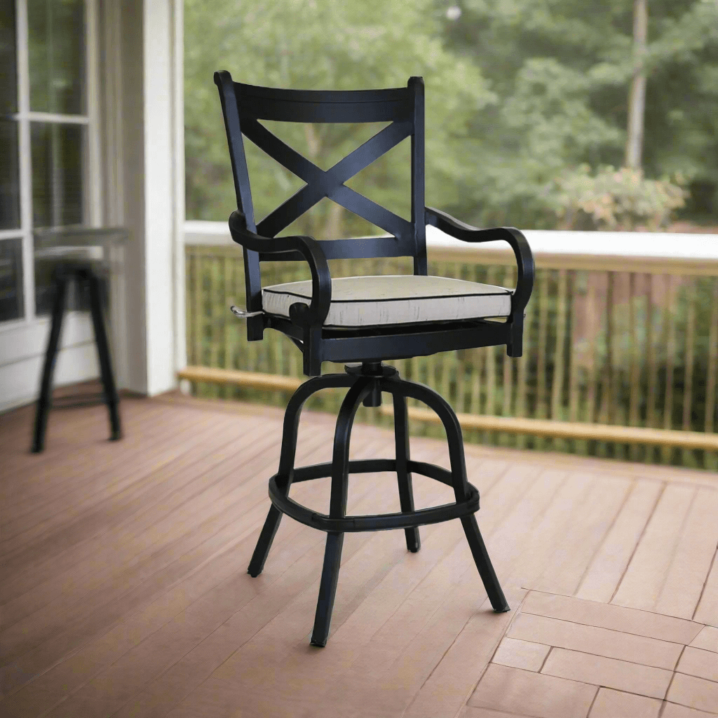 Sunset West Monterey Aluminum Outdoor Bar Stool