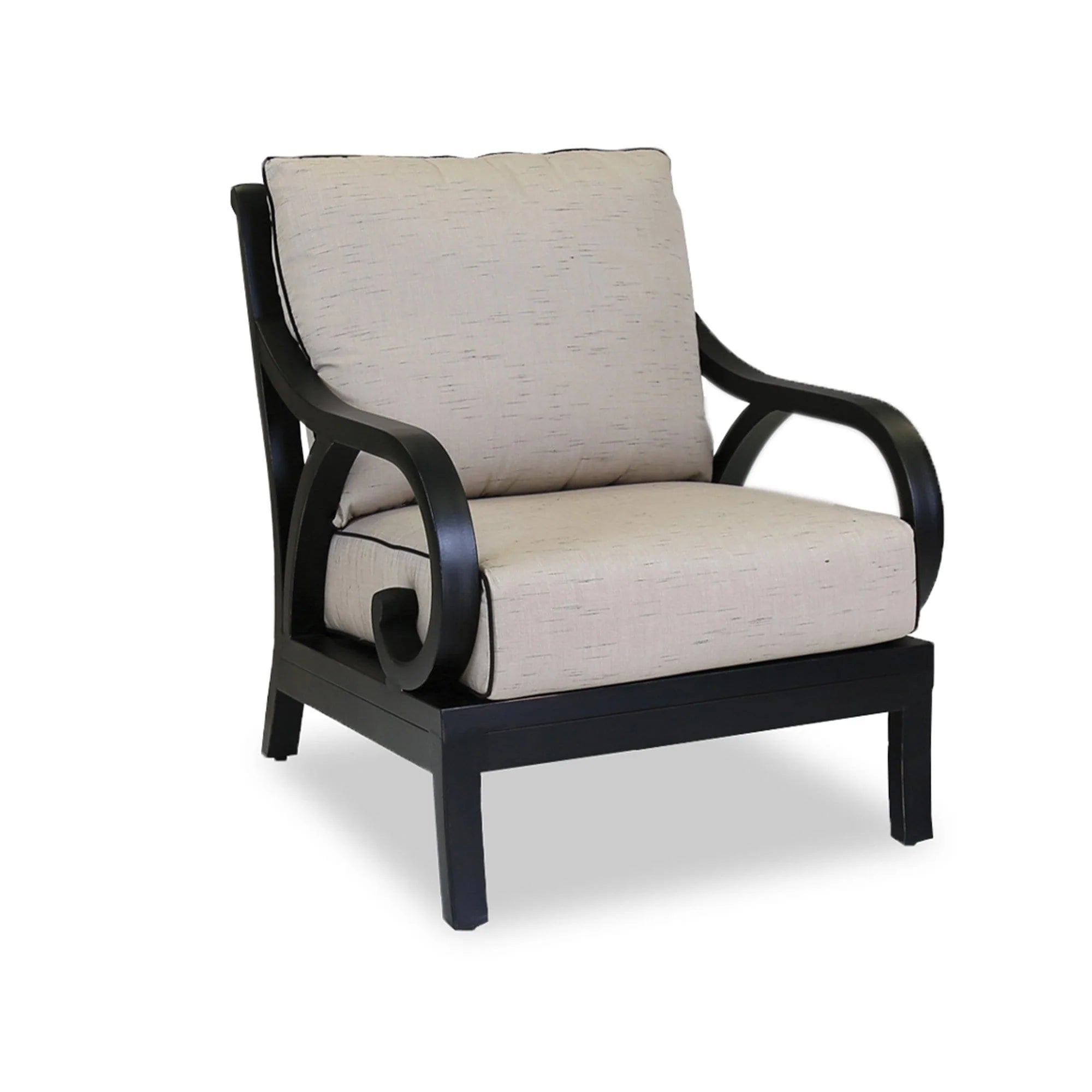 Sunset West Monterey Aluminum Outdoor Club Chair