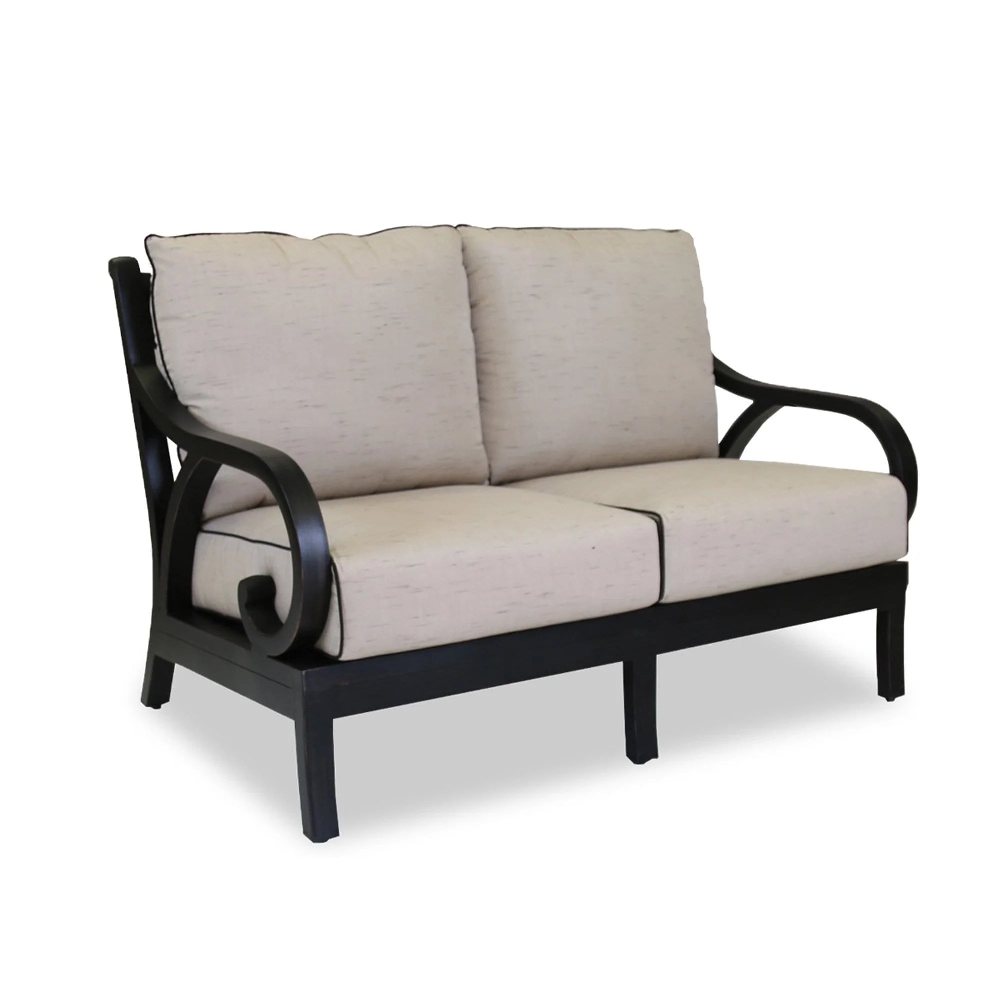 Sunset West Monterey Aluminum Outdoor Loveseat
